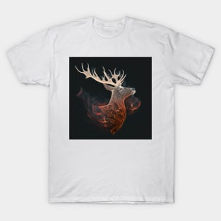 Stag Wisps 03 T-Shirt